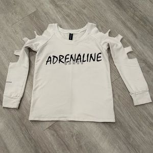 EUC Classic Adrenaline Dance Cut-out Sweatshirt